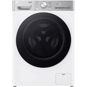 LG AI DD F4R9009TPWC LAVATRICE, Caricamento frontale, 9 kg, 13 programmi, Profondità 56,5 cm, Bianca, livello rumorosità centrifuga 71 dB(A), Classe A