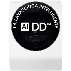 LG LAVASCIUGA LG LSWD100E, 12+7kg, profondità 67.5 cm, 1600 giri max, Livello di rumorosità 72 dB, WIFi, Sistema dosaggio automatico, bianco, classe A