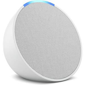 AMAZON ASSISTENTE VOCALE AMAZON Echo Pop (1. Gen.), Bluetooth, Bianco Ghiaccio