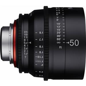 Samyang Obiettivo Xeen 50mm T1.5 - Obiettivo Cine di Alta Qualità per Appassionati e Professionisti