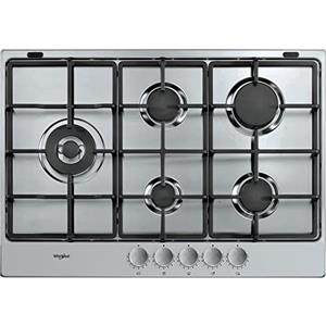 Whirlpool Piano cottura n° 5 fuochi a gas inox - TGML 761 IX