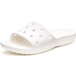 Crocs Unisex Adulto Classic Crocs Slide Ciabatta, White, 48/49 EU
