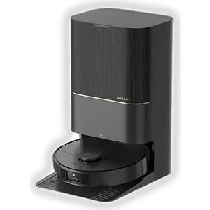 DREAME Robot aspirapolvere e lavapavimenti DREAME X40 Ultra Complete, Aspirazione 12.000 Pa, Svuotamento automatico, autopulizia automatica dei moci vassoio a 70 ℃, Spazzola laterale antigroviglio