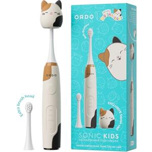 Ordo Squishmallows Spazzolino elettrico Sonic per bambini, ricaricabile, 3 modalità di spazzolatura, durata della batteria oltre 5 settimane, testina extra inclusa, regalo per bambini dai 4 anni in