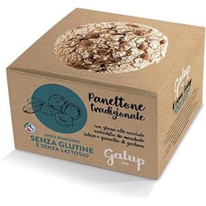 Galup PANETTONE GRAN GALUP CLASSICO GLUTEN FREE 400GR PRODOTTO ARTIGIANALE DAL 1922