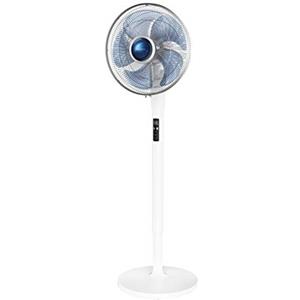 Rowenta VU5770 Silence Extreme + Stand, Ventilatore a Piantana, Silenzioso 35 dBA, 5 velocità, Pratico Telecomando, Timer Auto-off, Altezza Regolabile, Bianco, 600 x 500 x 1440 (mm)