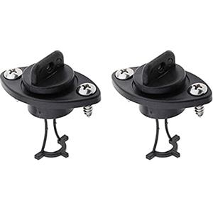 LSGGTIM Tappo di scarico per barca, 2 pezzi, universale, per kayak, in plastica, per barca, canoa, canoa, viti di scarico con vite, kayak, per canoa, barca, accessori di ricambio