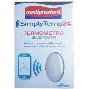 CORMAN SPA Simplytemp24 Misuratore Della Temperatura Corporea Con Bluetooth