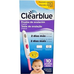 Clearblue - Set Per Test Di Ovulazione Digitale - 10 Pezzi