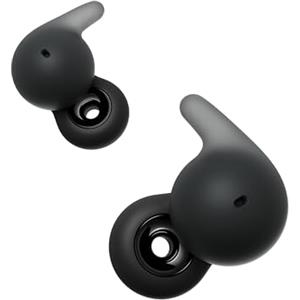 Sony LinkBuds Open - Cuffie Bluetooth True Wireless Aperte - Suono trasparente, comfort, 4,8 g, Alta qualità del suono, IPX4, connessione Multipoint, batteria fino a 22 ore, iOS e Android - Black