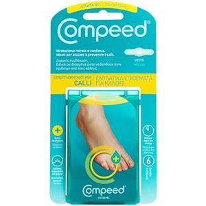 Compeed Cerotti Idratanti per Calli - 6 Pezzi, Comfort e Idratazione Continua