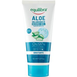 Equilibra Aloe Dermo-Gel Ialuronico 150ml - Gel Idratante e Lenitivo con Aloe Vera e Acido Ialuronico