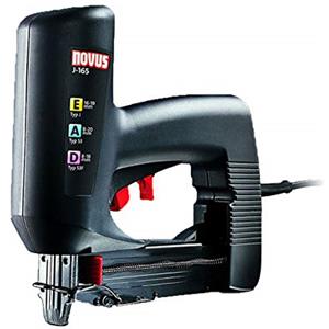 Novus Chiodatrice elettrica modello J-165 extra power professionale - Pistola sparachiodi universale con basso rinculo - Lavorazione con punti metallici, chiodi