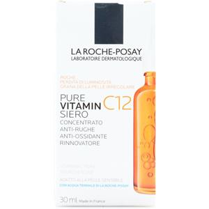 La Roche-Posay Pure Vitamin C12 Siero Antirughe e Illuminante 30ml - Efficace contro rughe e imperfezioni