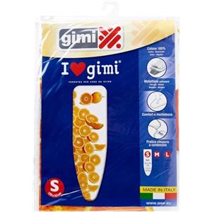 Generico COPRIASSE TAVOLA DA STIRO IN COTONE LOVE GIMI cm.114/120 x48 S-M per assi da stiro max cm.120x38 COMPATIBILE CON GI MI