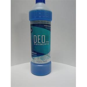 Deo Mix Felce e Talco Detersivo Pavimenti - Deterge e igienizza tutte le superfici - 1000ml - 3 Pezzi