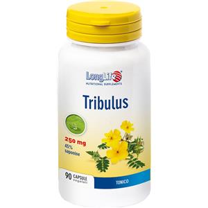LongLife Tribulus 250 mg - Integratore Alimentare in Capsule per Stanchezza Fisica e Mentale, 90 Capsule Vegetali