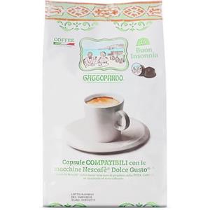 Generico 48 Capsule GATTOPARDO TODA CAFFE miscela INSONNIA Decisa compatibile con Nescafè Dolce Gusto - 3 Sacchetti da 16 compatibile con Dolce Gusto -