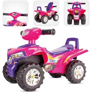 sun baby Quad per bambini da 1 anno, scivolo quad, baby quad, veicolo baby auto (Rosa)