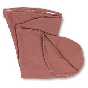 doomoo Basics - Copertura Tetra Brick per cuscino di gravidanza Comfy Big - Federa per cuscino da allattamento in cotone biologico - Nuovo stile con colori naturali per il vostro compagno di maternità