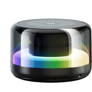 Fubdnefvo Telefono Cellulare Altoparlante Bluetooth Luci Colorate Wireless Piccola Cassa Subwoofer Altoparlante Portatile per la Casa Durevole