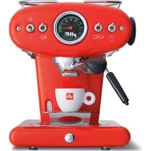 Illy Macchina da caffè a cialde E.S.E. e macinato - Trio X1 Anniversary E.S.E. & Ground Rosso