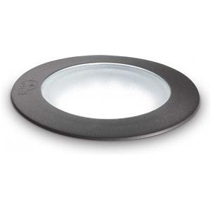 Ideal Lux Lampada da Incasso Gravity PT Round Big - Resistente alla Corrosione, 1 Luce, Dimensioni 155x110 mm