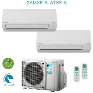 Daikin Condizionatore Dual Split 12000 9000 Btu A /A Inverter Wifi Ready