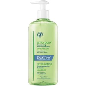 DUCRAY Extra Delicato Shampoo Dermoprotettivo 400ml - Delicatezza e Morbidezza per Capelli Normali e Delicati