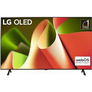 LG OLED 77'', Serie B4 2024, OLED77B46LA, Smart TV 4K, Processore α8, Dolby Vision, Dolby Atmos, 4 HDMI 2.1, Gsync, VRR, ThinQ AI, Wi-Fi, webOS 24, Telecomando puntatore, Essence Graphite