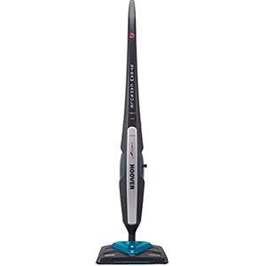 Hoover Steam Capsule CA2IN1D 011 Scopa a Vapore Lavapavimenti con Pistola a Vapore Portatile, Professionale, Accessorio per Tappeti, Igienizzante, Capacità 0.35 Litri, 1700W, Grigio e Blu