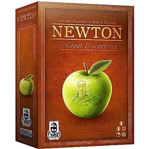 Cranio Creations - CC289, Newton nuova edizione Gioco da Tavolo Multilingua, Rosso