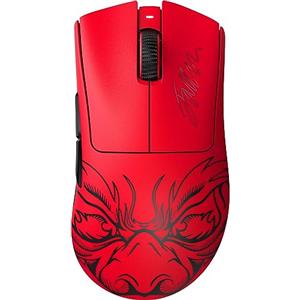 Razer DeathAdder V3 Pro - Mouse leggero per E-Sport Ergonomico Wireless (Design Leggero da 63 grammi, Sensore Ottico Focus Pro 30K, Interruttori del Mouse Gen-3, Wireless HyperSpeed) Faker edizione