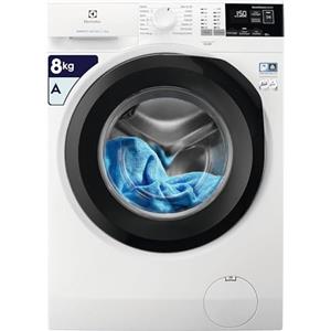 Electrolux PerfectCare 600 Lavatrice a Carica Frontale 8 kg, EW6F484S Tecnologia SensiCare Cesto Gentle Care, Classe A, 847x596x547 mm, Bianco