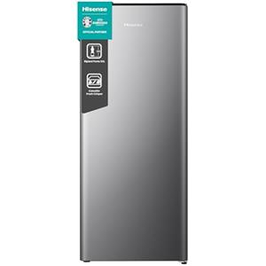 Hisense MUR52169SE - Frigorifero Monoporta con Scomparto Congelatore, 165 L, Grigio