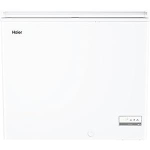 Haier HCE200D Congelatore a Pozzetto, 196 Litri, Statico, Trattamento Antibatterico, Temperatura Regolabile, Classe D, 91,5x55,5x84,5 cm, Bianco