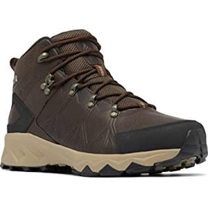 Columbia Peakfreak 2 Mid Outdry Leather, Scarponi da trekking ed escursionismo impermeabili a vita media Uomo, Ti Grey Steel/Dark Grey 2024 , 40 EU