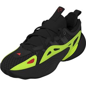 adidas Trae Unlimited Shoes, Scarpe da Basket Unisex-Adulto, Core Black/Carbon/Solar Red, 38 2/3 EU