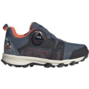 adidas Terrex Disney Agravic Boa Trail Running Shoe, Scarpe, Wonder Steel/Core Black/Orange, 31.5 EU