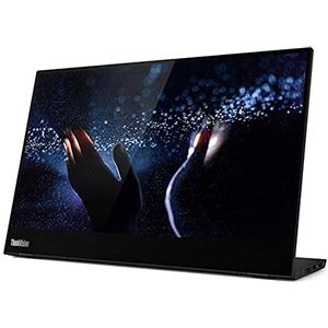 Lenovo ThinkVision M14t - Computer Monitor LED 14, 1920 x 1080 Full HD (1080p) @ 60 Hz, Touch Screen, Black