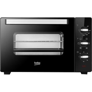 Beko - BMOF38B - Fornetto Elettrico, Cottura Ventilata, 38 Litri, 1600 W, 4 Funzioni, Timer 60 min, Temperatura fino a 220° - Nero, 11,4 kg