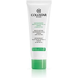 Collistar Deodorante Multi-attivo Crema 24 Ore, Crema Corpo nutriente e lenitiva con funzione deodorante a lunga durata, 75 ml