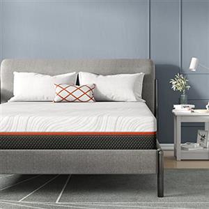 Sweetnight Materasso 135x190,Materasso a Molle Indipendenti Insacchettate & Memory Foam, Altezza 20cm, Ergonomico 7 Zone in Alto Resilienza e Isolamento del Movimento