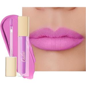 Oulac Rossetto Lunga Durata Matte - Viola Liquido Rossetti, Idratante, Impermeabile, No transfer Matte Ink, Fino a 16H Tinta Labbra, Colore Intenso, Vegan, 4.5ml (M14)