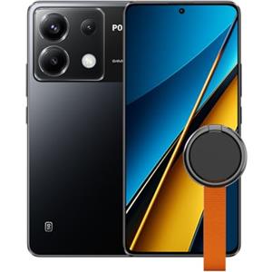 Xiaomi POCO X6 5G - Smartphone 12+256GB, Schermo Amoled 6.67 120HZ 1.5K, Snapdragon 7s Gen 2, Tripla fotocamera fino a 64 MP, 5100mAh, Nero (Versione IT)