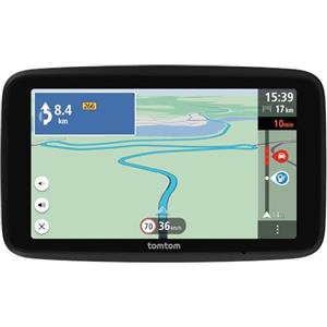 TomTom Navigatore per Auto GO Classic Lite (6 pollici, Informazioni sul traffico e Avvisi autovelox in tempo reale, Aggiornamenti mappe Europa inclusi, Aggiornamenti tramite Wi-Fi)