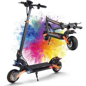 Kukirin Monopattino Elettrico Adulto, Scooter Elettrico Pieghevole,Motore da 500W,Batteria da 48V15.6AH,Autonomia di 60 km,Carico Massimo 150KG,9 Pollici Ruote,G2 PRO