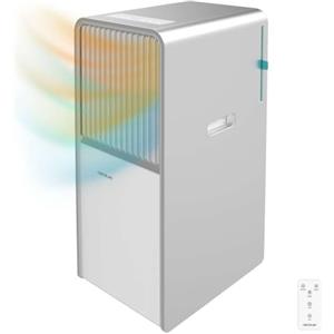 Cecotec Climatizzatore Portatile ForceClima 12650 Style Heating. 12000 BTU, area di copertura 28 m2, telecomando, touch, pompa di calore, deumidificatore, schermo a LED, 5 modalità, Timer