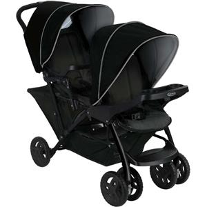 Graco Passeggino Gemellare Stadium Duo - Black/Grey