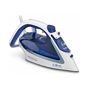 Calor Easygliss Plus Ferro da Stiro 2400 W, Ferro a Vapore con Flusso di Vapore Continuo 45 G/Min, Funzione Pressing 190 G/Min FV5715C0